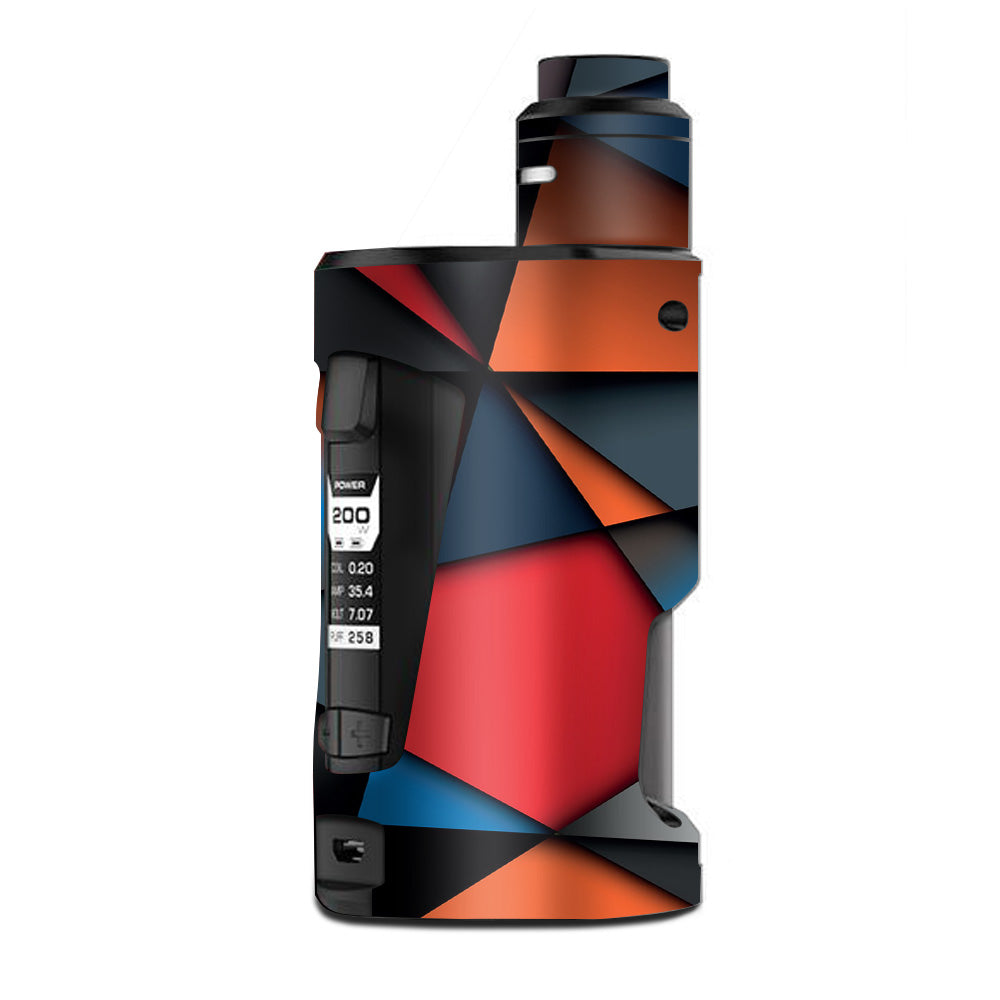  Colorful Shapes G Box Squonk Geek Vape Skin