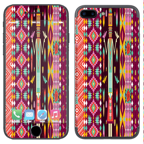  Tribal Aztec Apple  iPhone 7+ Plus / iPhone 8+ Plus Skin