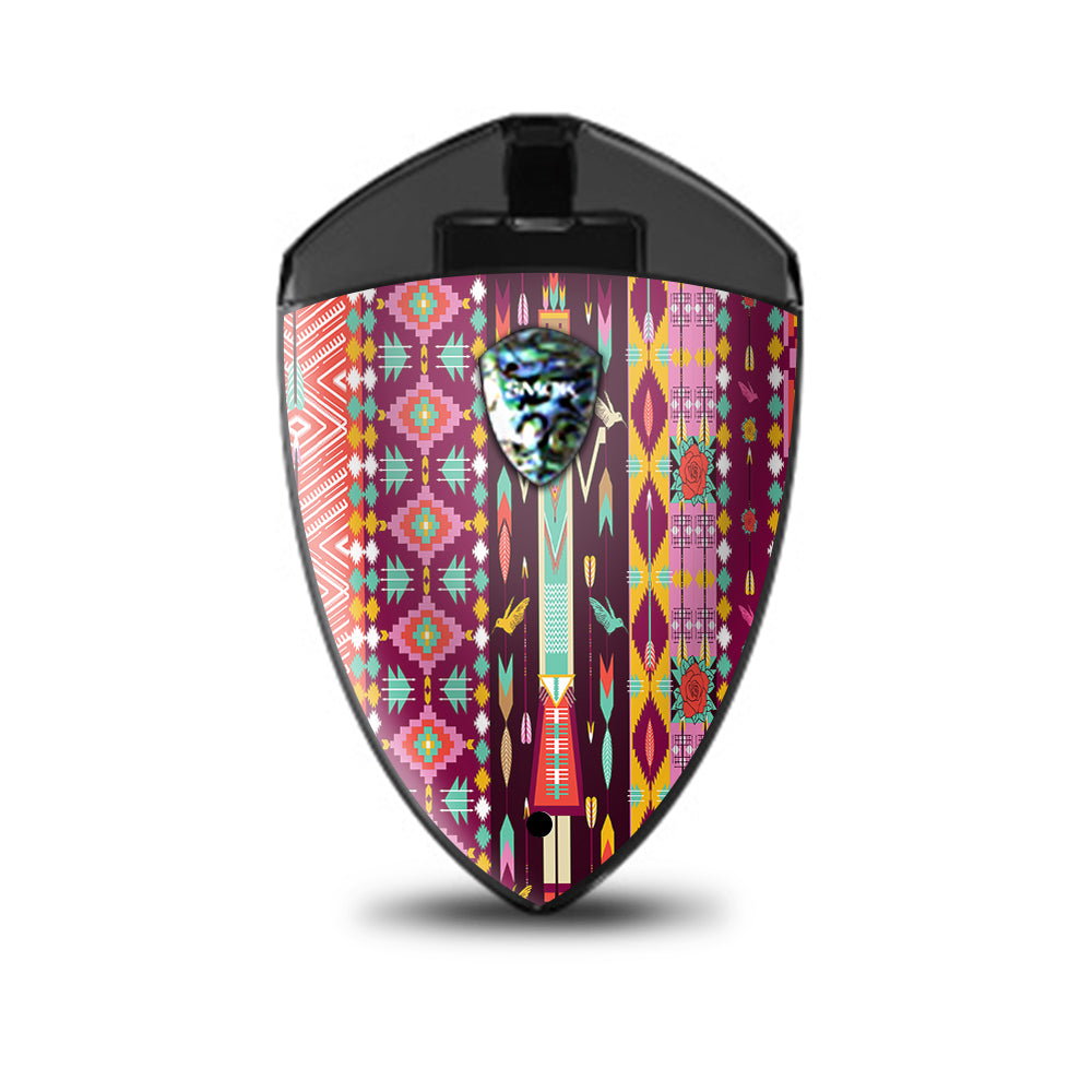  Tribal Aztec  Smok Rolo Badge Skin