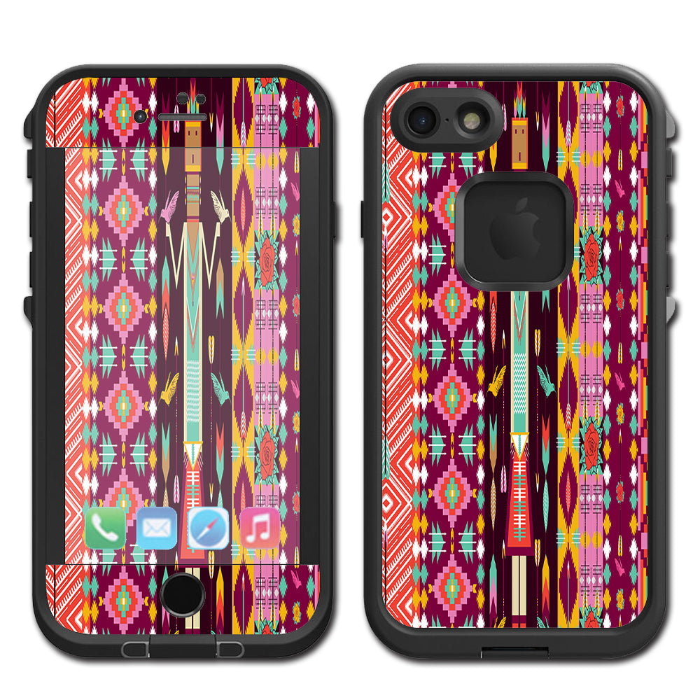  Tribal Aztec Lifeproof Fre iPhone 7 or iPhone 8 Skin