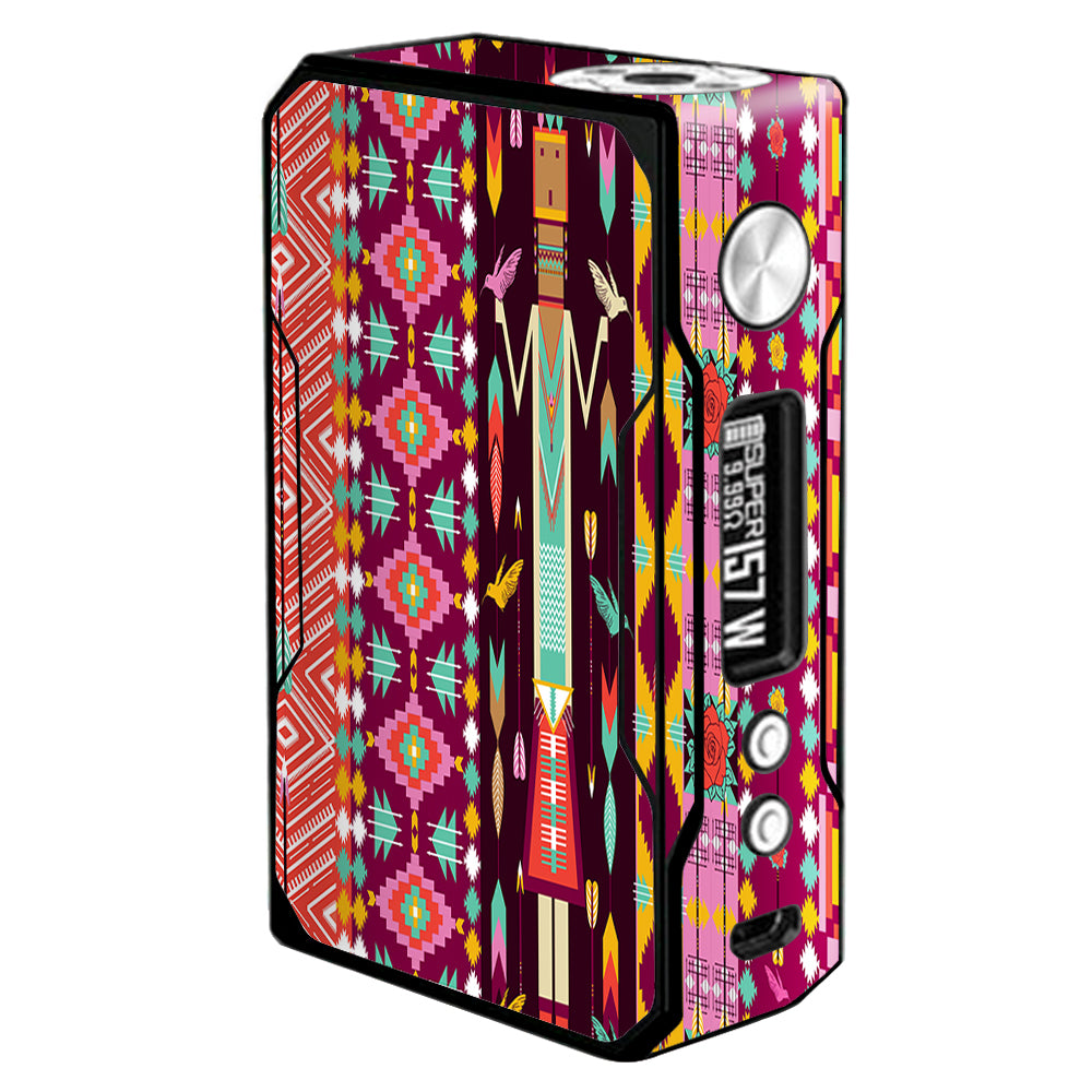  Tribal Aztec  Voopoo Drag 157w Skin