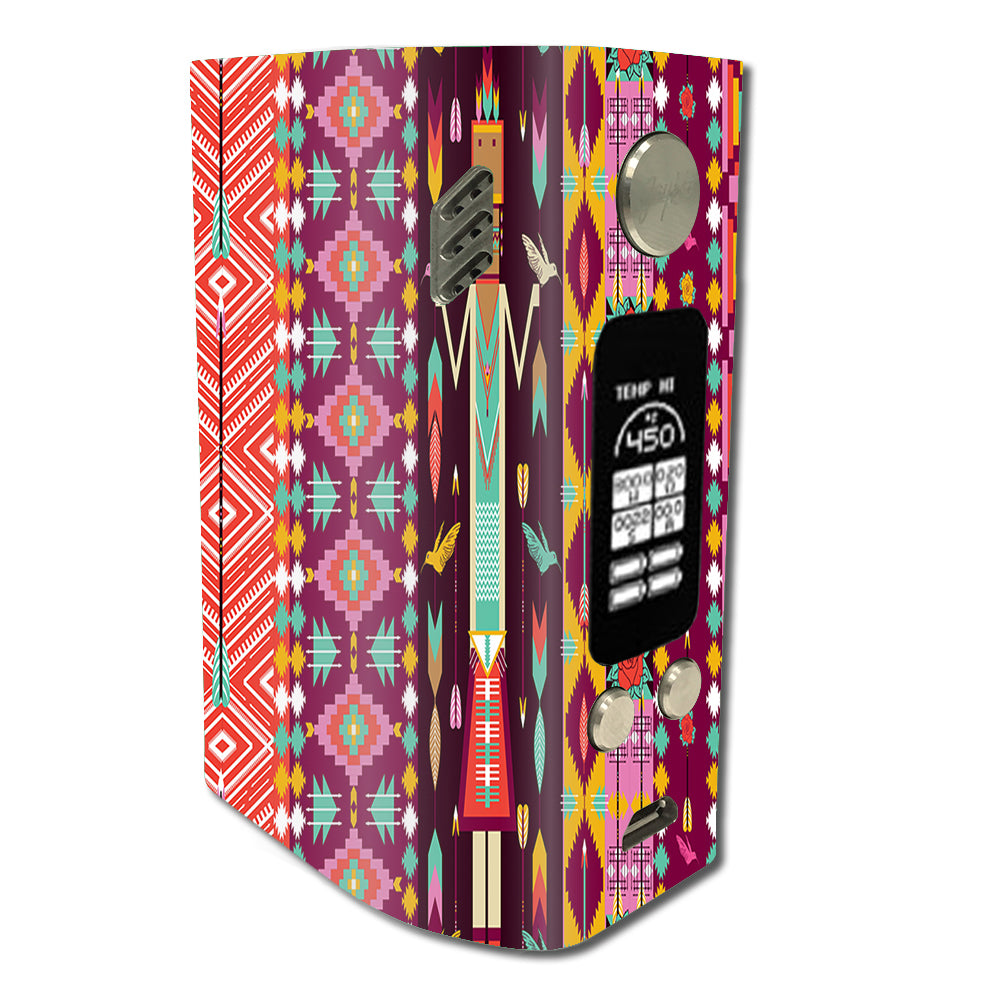  Tribal Aztec Wismec Reuleaux RX300 Skin