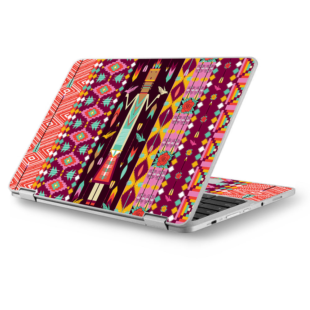  Tribal Aztec  Asus Chromebook Flip 12.5" Skin