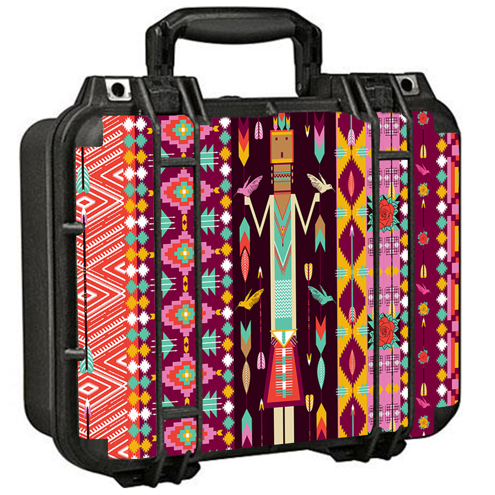  Tribal Aztec Pelican Case 1400 Skin