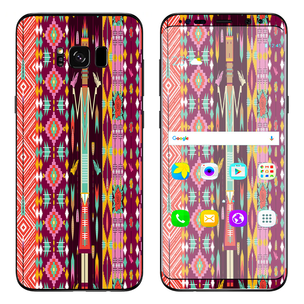  Tribal Aztec  Samsung Galaxy S8 Plus Skin