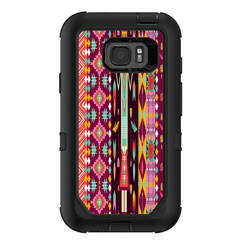  Tribal Aztec Otterbox Defender Samsung Galaxy S7 Active Skin