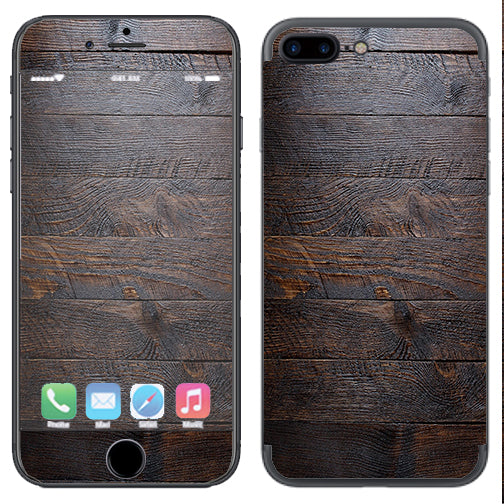 Wooden Wall Pattern Apple  iPhone 7+ Plus / iPhone 8+ Plus Skin