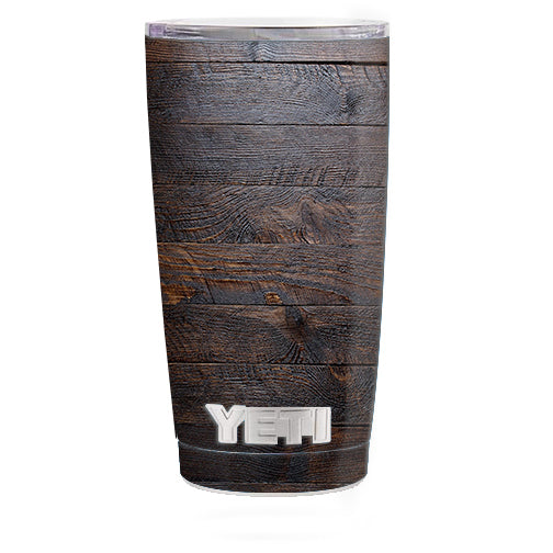  Wooden Wall Pattern Yeti 20oz Rambler Tumbler Skin