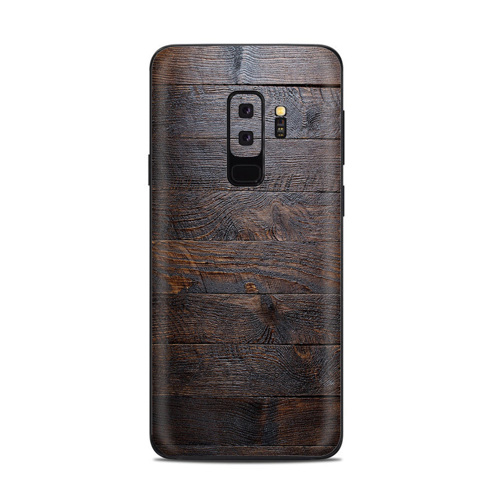  Wooden Wall Pattern Samsung Galaxy S9 Plus Skin