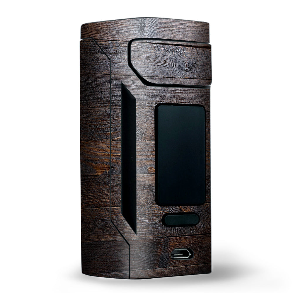  Wooden Wall Pattern Wismec RX2 20700 Skin