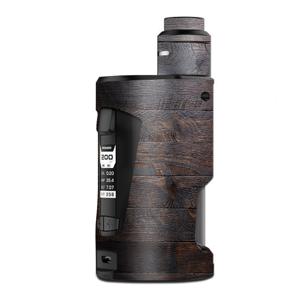  Wooden Wall Pattern G Box Squonk Geek Vape Skin