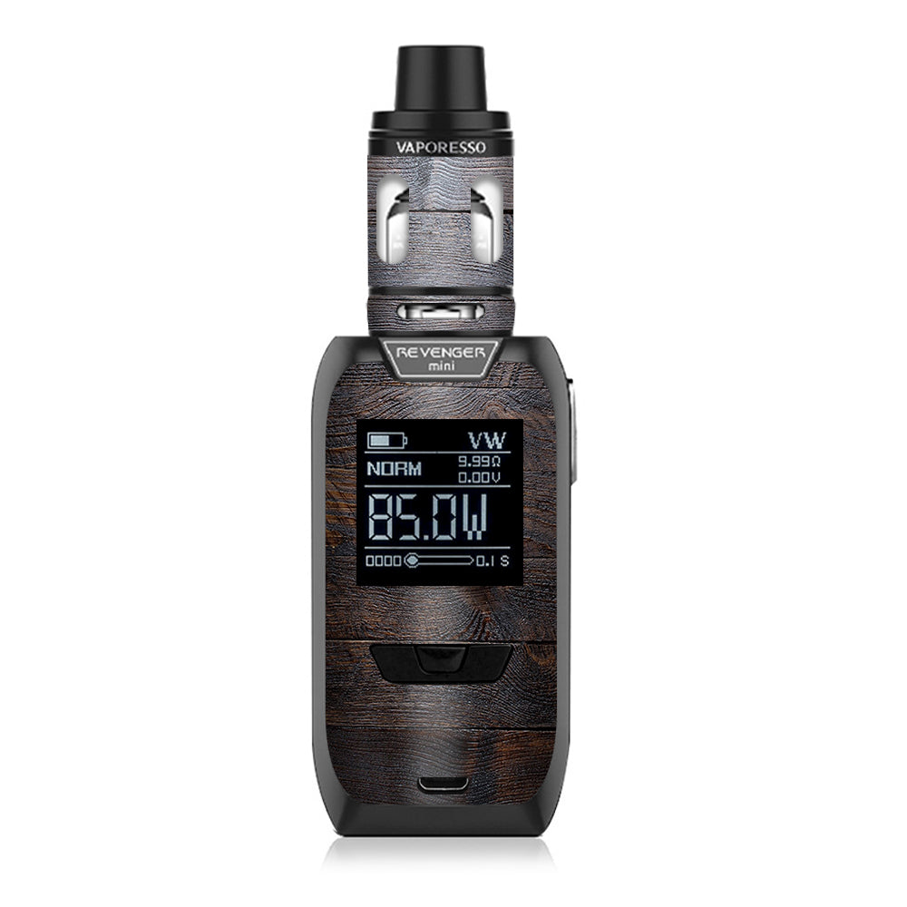  Wooden Wall Pattern Vaporesso Revenger Mini 85w Skin