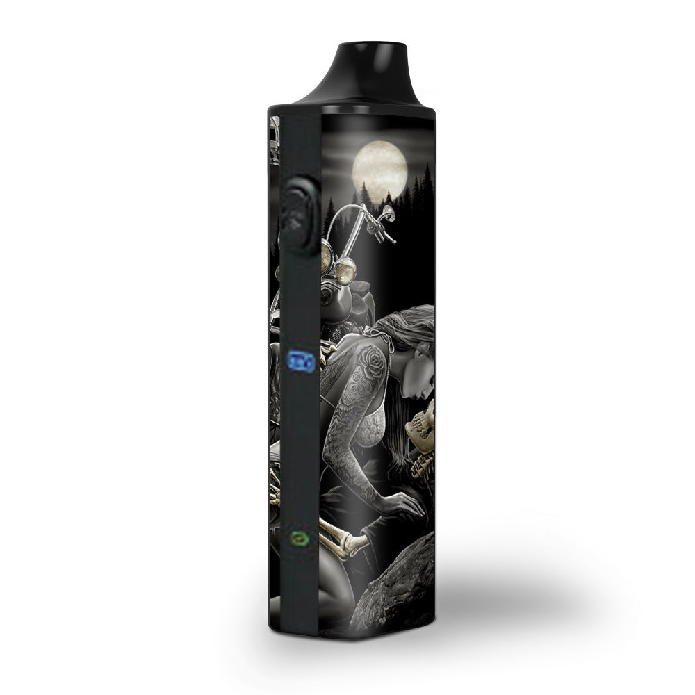  Biker Skeleton Full Moon Tattoo Pulsar APX Skin
