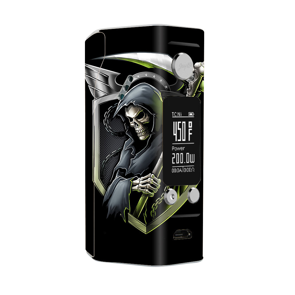 Black Ops Grim Reaper Wismec Reuleaux RX200S Skin