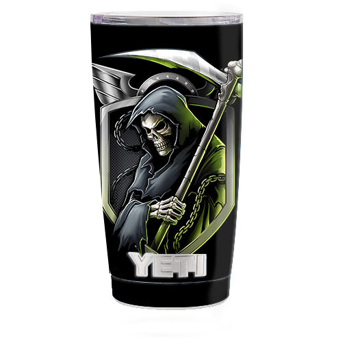  Black Ops Grim Reaper Yeti 20oz Rambler Tumbler Skin