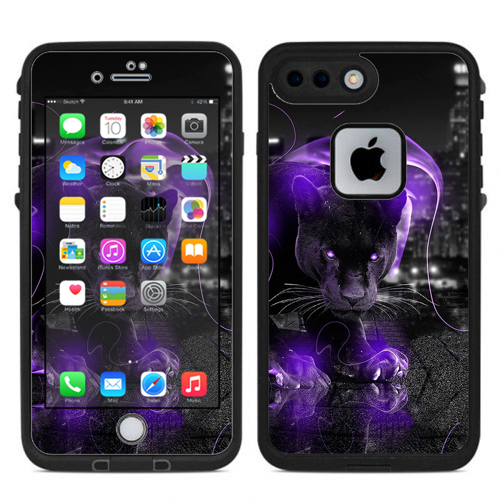  Black Panther Purple Smoke Lifeproof Fre iPhone 7 Plus or iPhone 8 Plus Skin