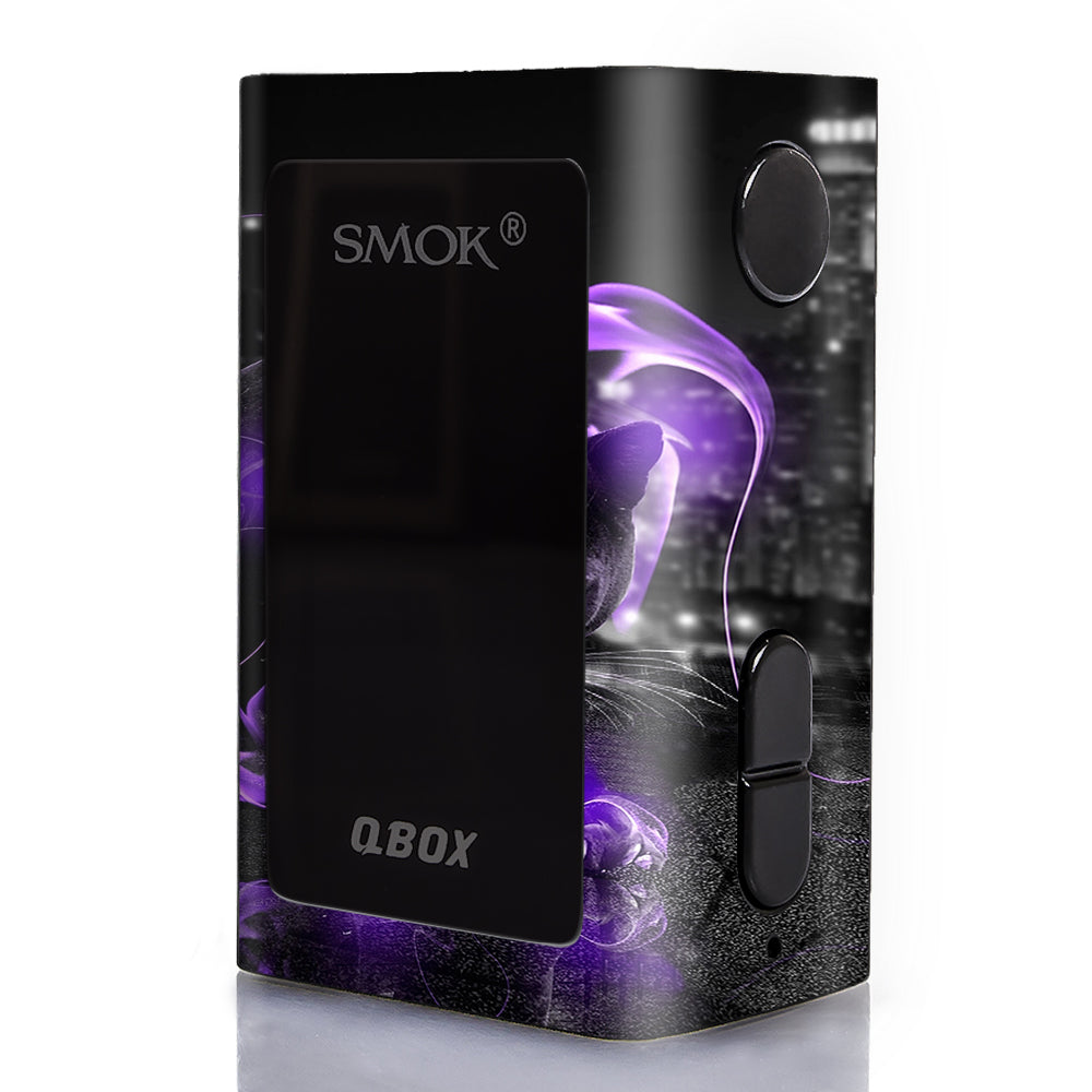  Black Panther Purple Smoke Smok Q-Box Skin