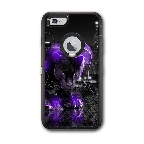  Black Panther Purple Smoke Otterbox Defender iPhone 6 PLUS Skin