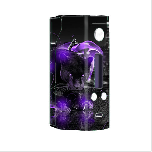  Black Panther Purple Smoke Wismec Reuleaux RX200 Skin