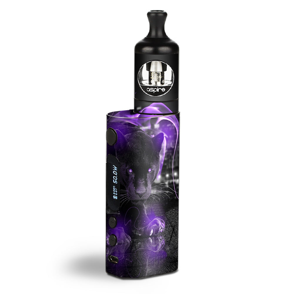  Black Panther Purple Smoke Aspire Zelos  Skin