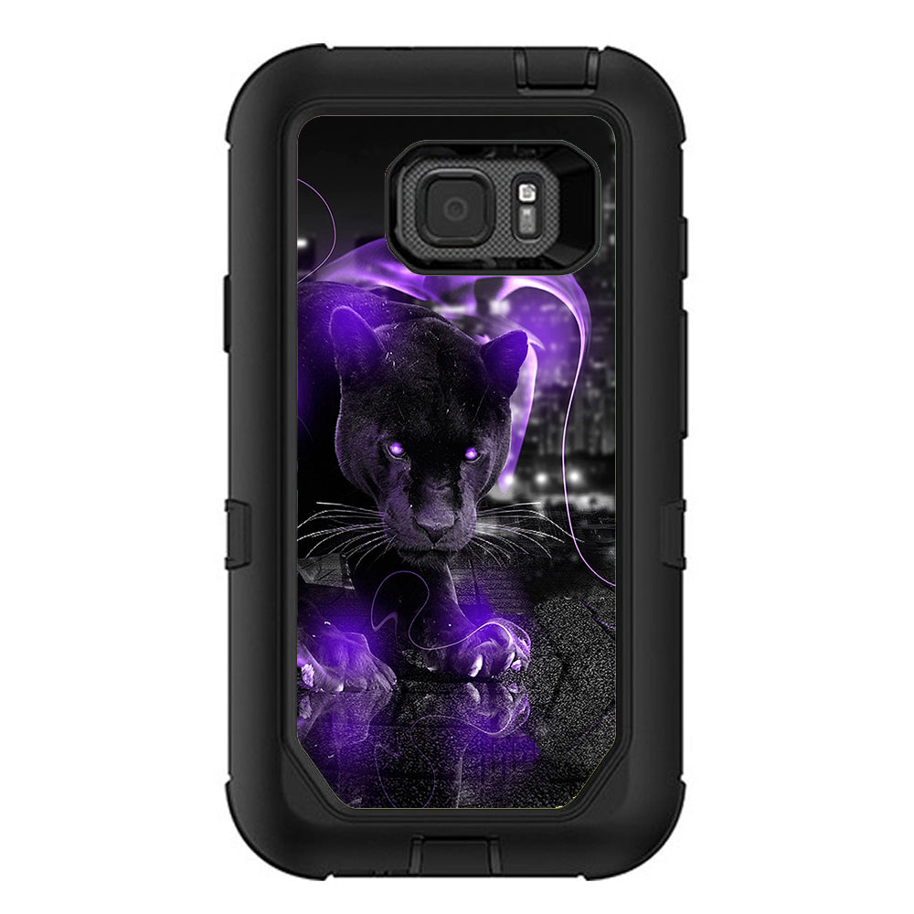  Black Panther Purple Smoke Otterbox Defender Samsung Galaxy S7 Active Skin