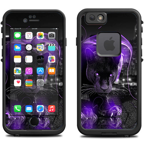  Black Panther Purple Smoke Lifeproof Fre iPhone 6 Skin