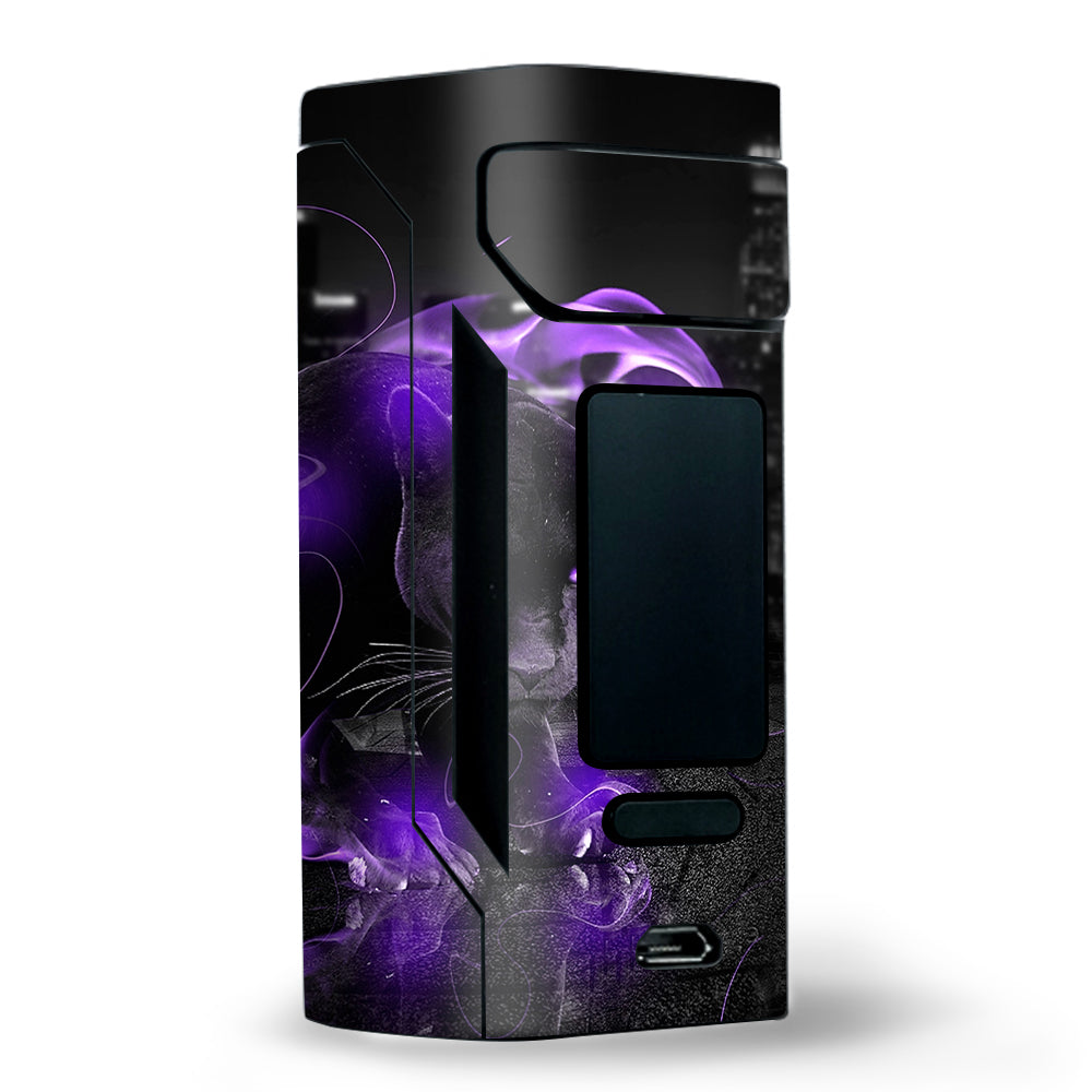  Black Panther Purple Smoke Wismec RX2 20700 Skin