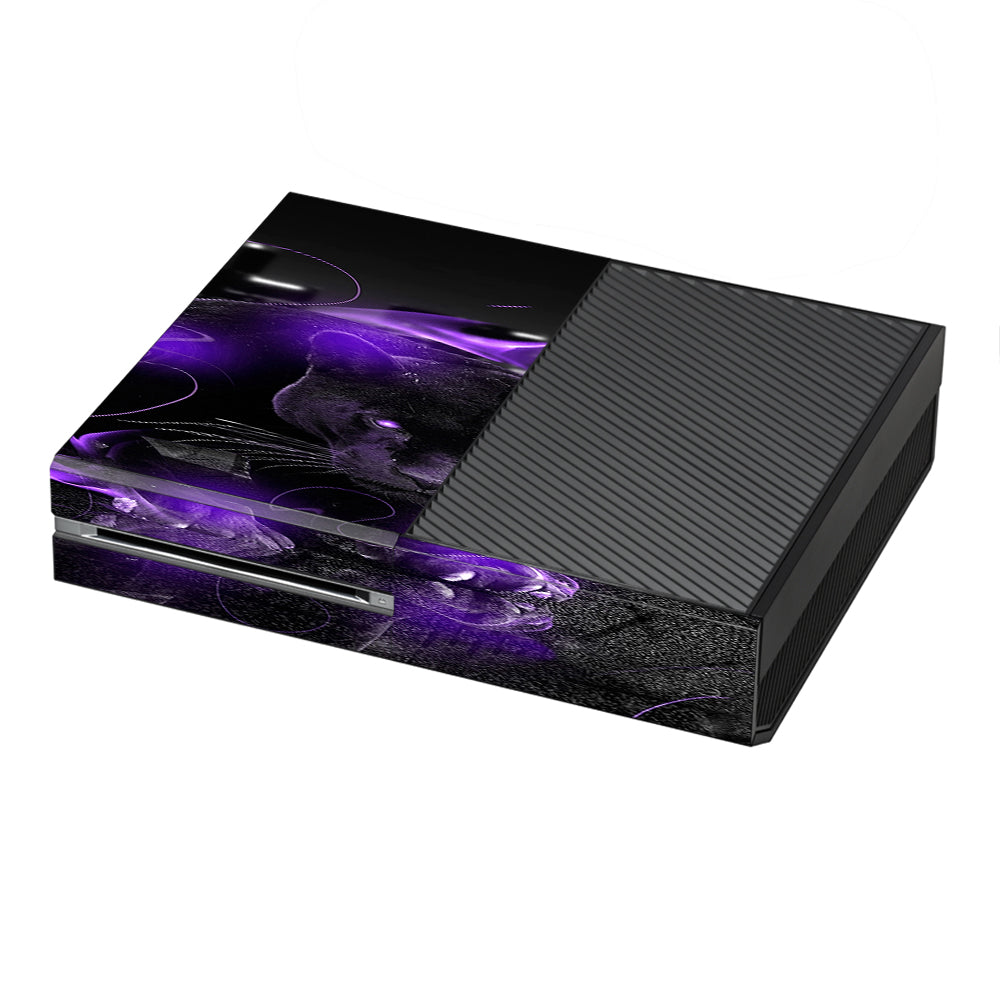  Black Panther Purple Smoke Microsoft Xbox One Skin