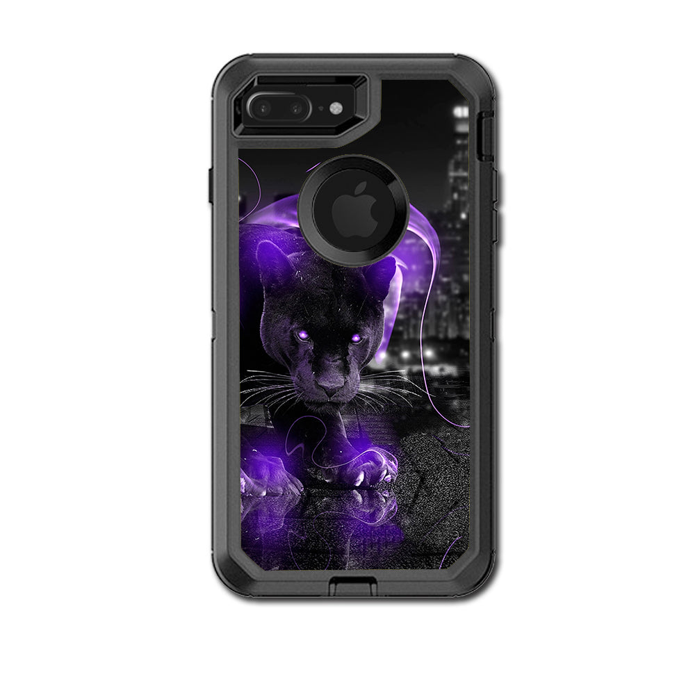  Black Panther Purple Smoke Otterbox Defender iPhone 7+ Plus or iPhone 8+ Plus Skin
