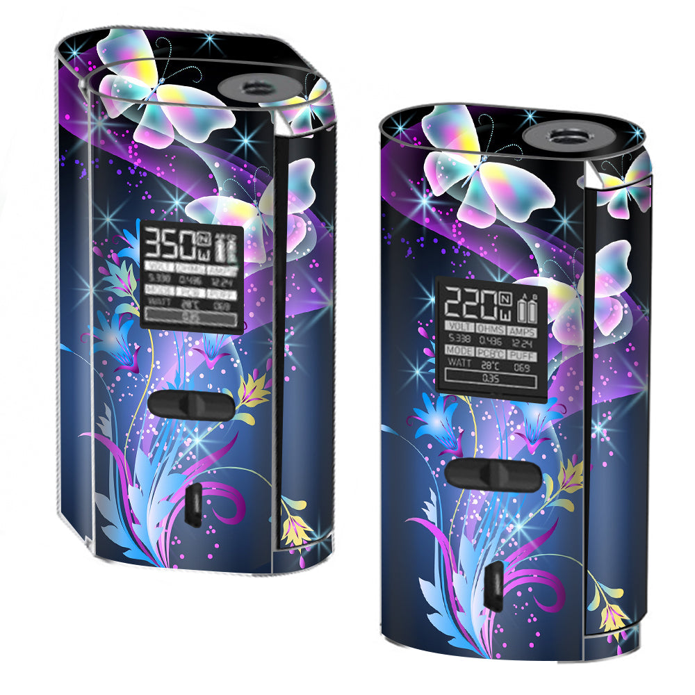 Glowing Butterflies In Flight Smok GX2/4 350w Skin