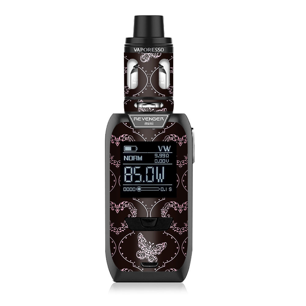  Butterfly Heart Pattern Vaporesso Revenger Mini 85w Skin