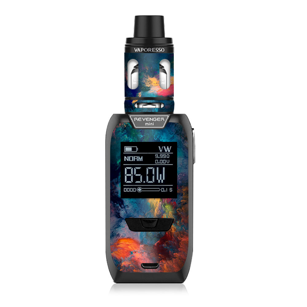  Color Storm Watercolors Vaporesso Revenger Mini 85w Skin