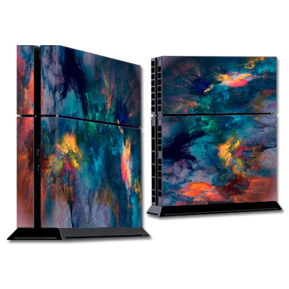  Color Storm Watercolors Sony Playstation PS4 Skin