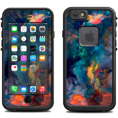  Color Storm Watercolors Lifeproof Fre iPhone 6 Skin