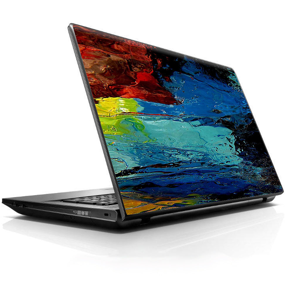  Oil Paint Color Scheme Universal 13 to 16 inch wide laptop Skin
