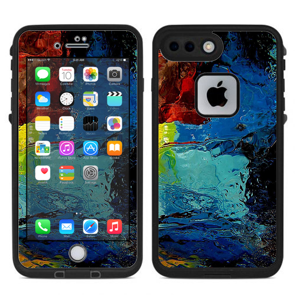  Oil Paint Color Scheme Lifeproof Fre iPhone 7 Plus or iPhone 8 Plus Skin