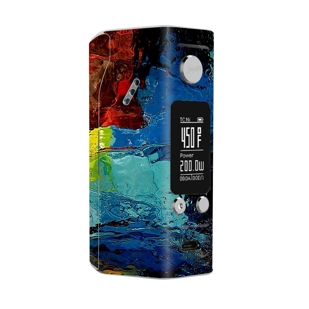  Oil Paint Color Scheme Wismec Reuleaux RX200S Skin