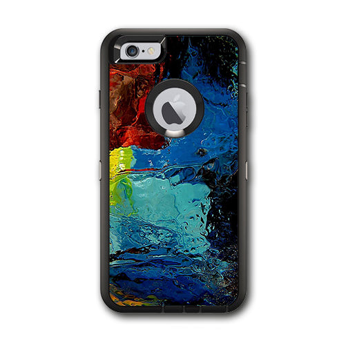  Oil Paint Color Scheme Otterbox Defender iPhone 6 PLUS Skin