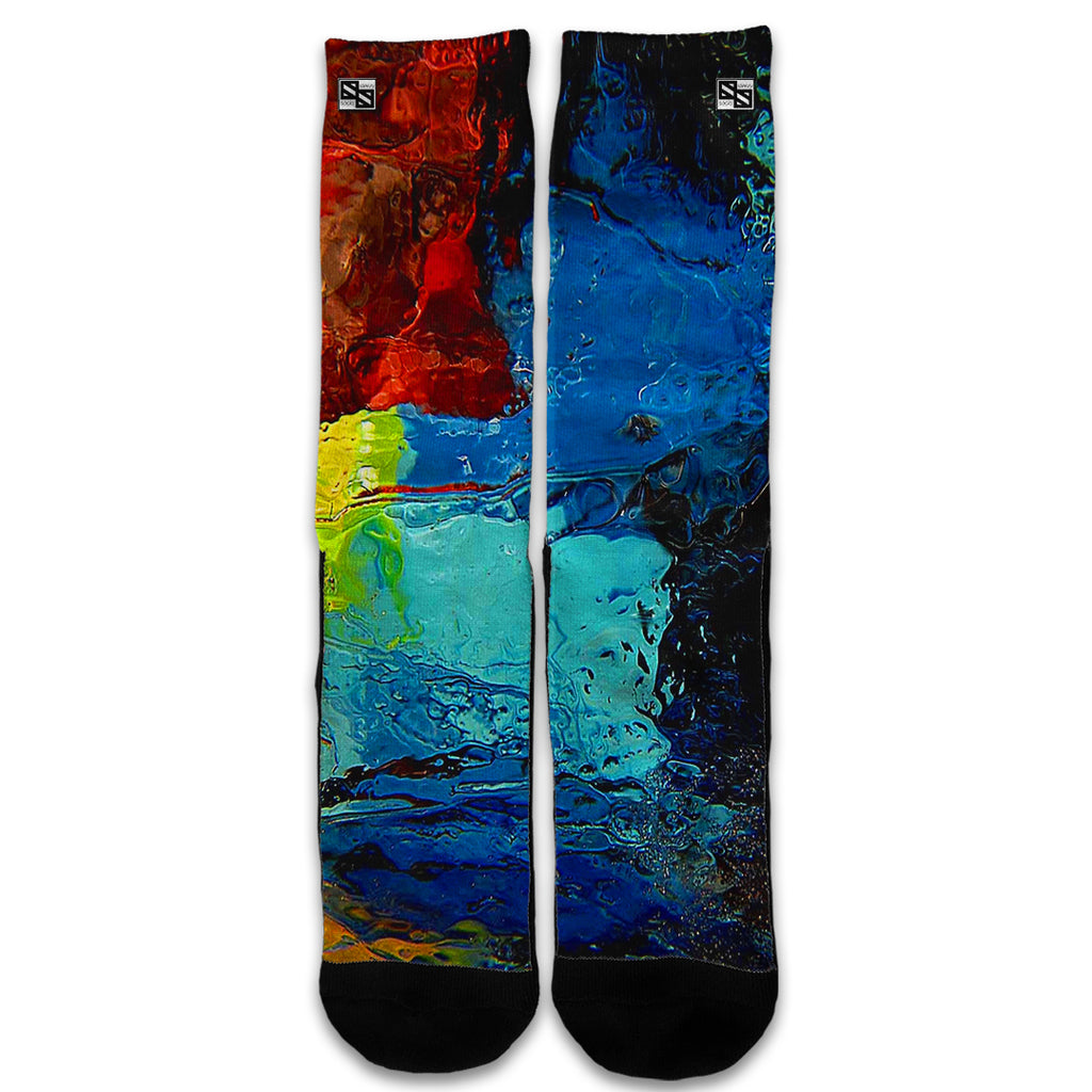  Oil Paint Color Scheme Universal Socks