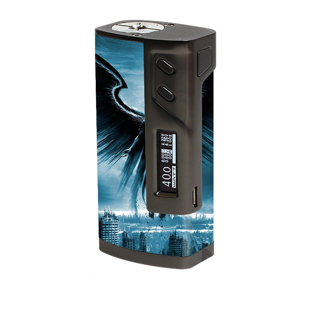  Dark Angel Wings Over City Sigelei 213W Skin