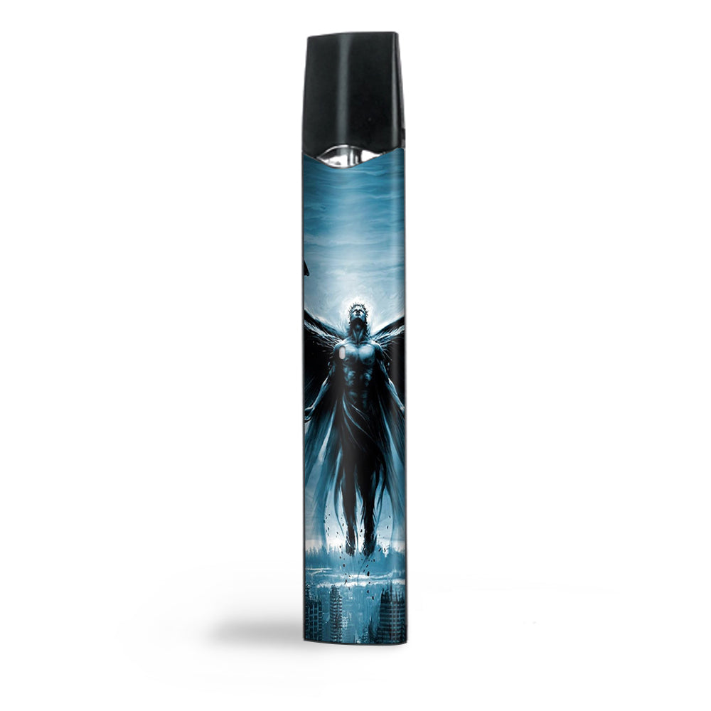  Dark Angel Wings Over City Smok Infinix Ultra Portable Skin