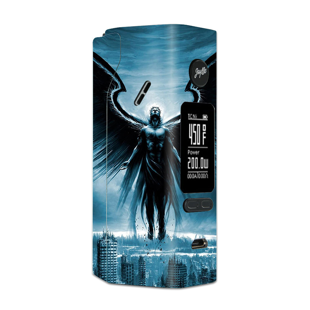  Dark Angel Wings Over City Wismec Reuleaux RX 2/3 combo kit Skin