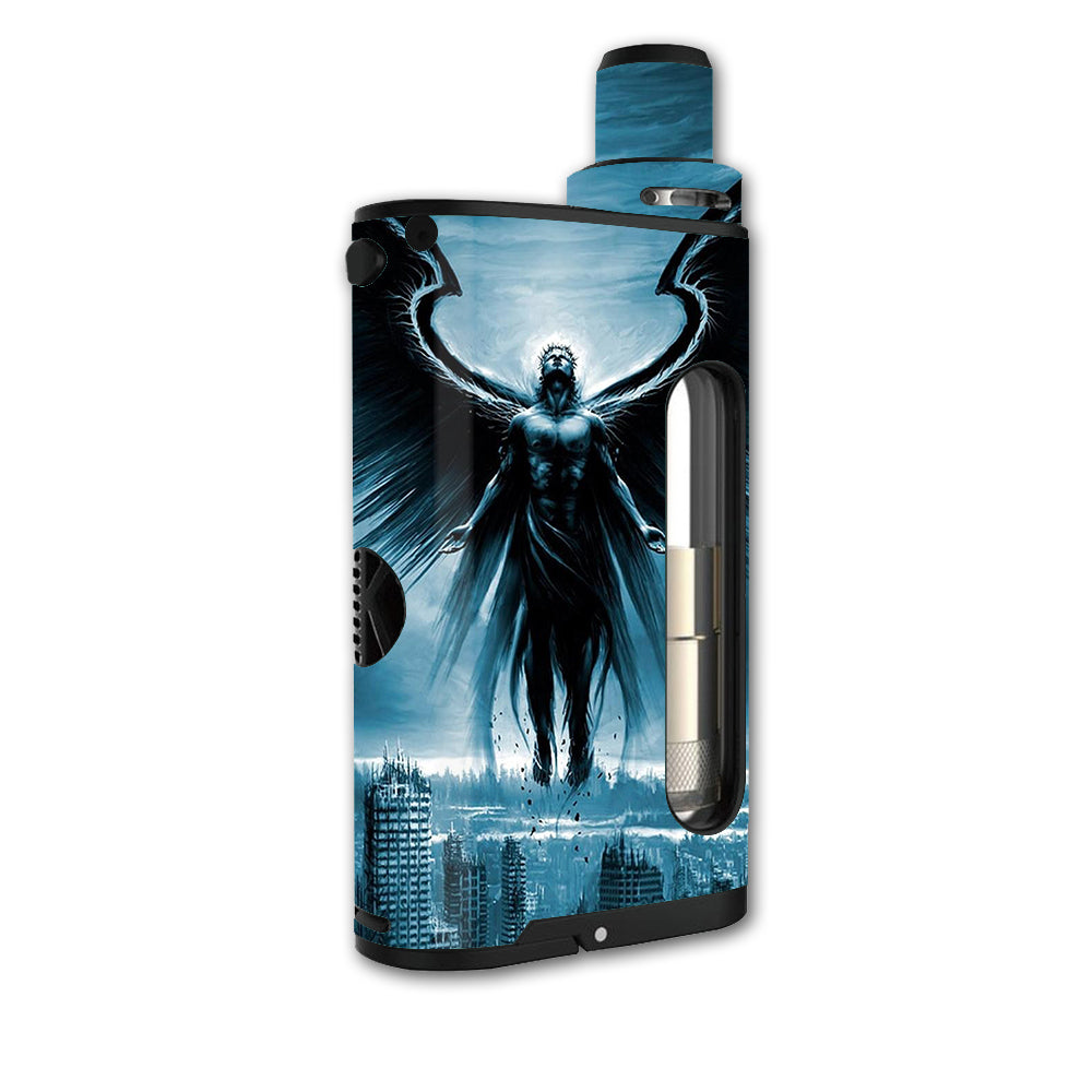  Dark Angel Wings Over City Kangertech Cupti Skin