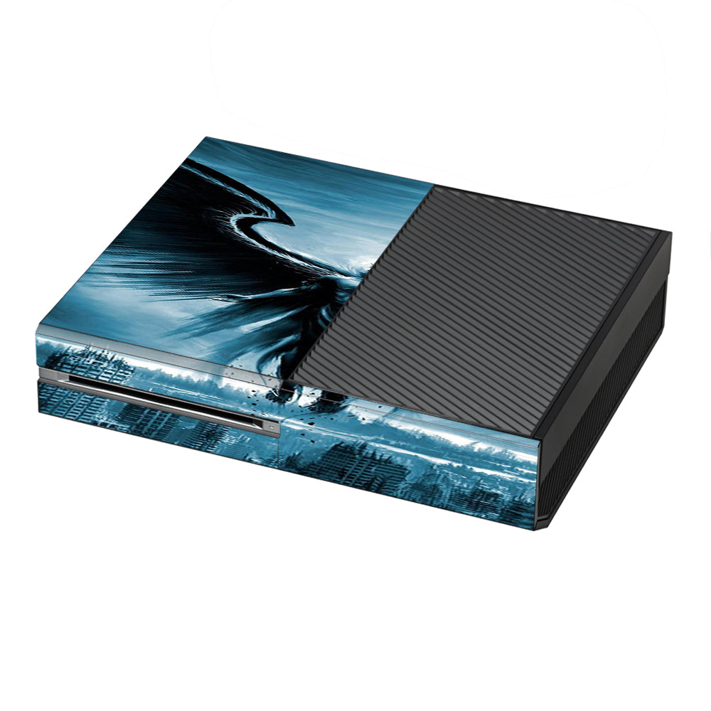  Dark Angel Wings Over City Microsoft Xbox One Skin