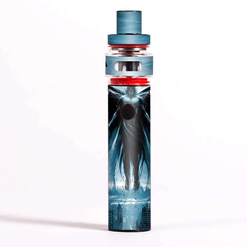  Dark Angel Wings Over City Smok Pen 22 Light Edition Skin