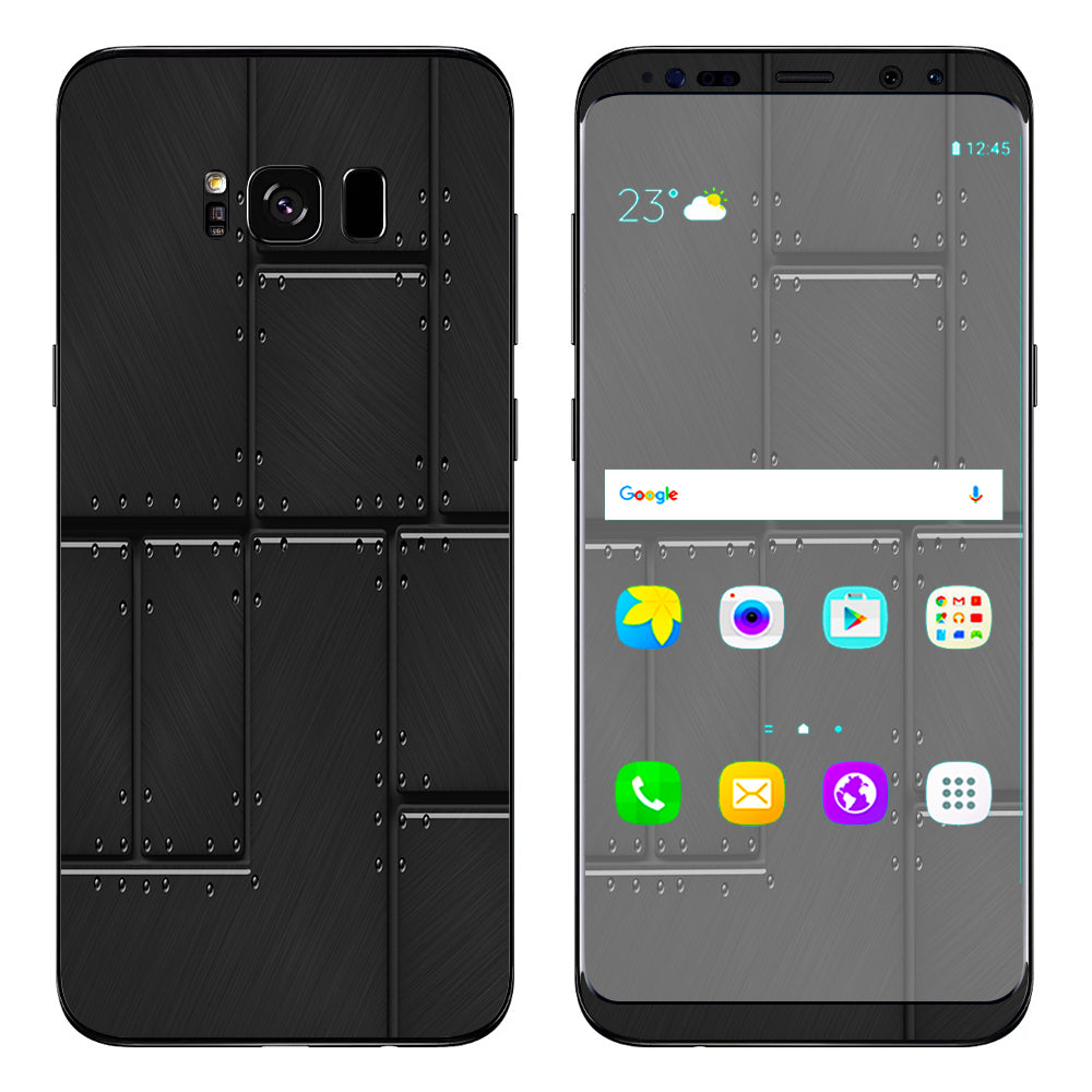  Metal Plate Door Samsung Galaxy S8 Skin