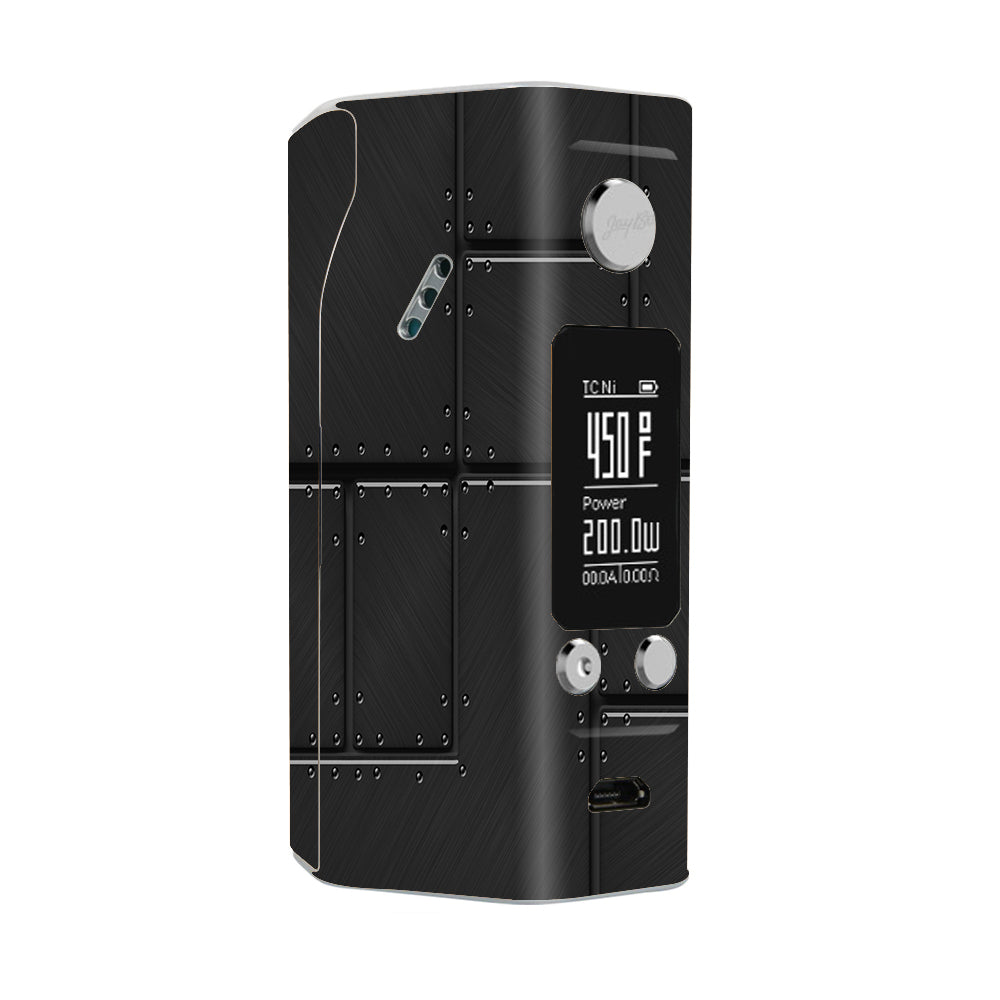  Metal Plate Door Wismec Reuleaux RX200S Skin