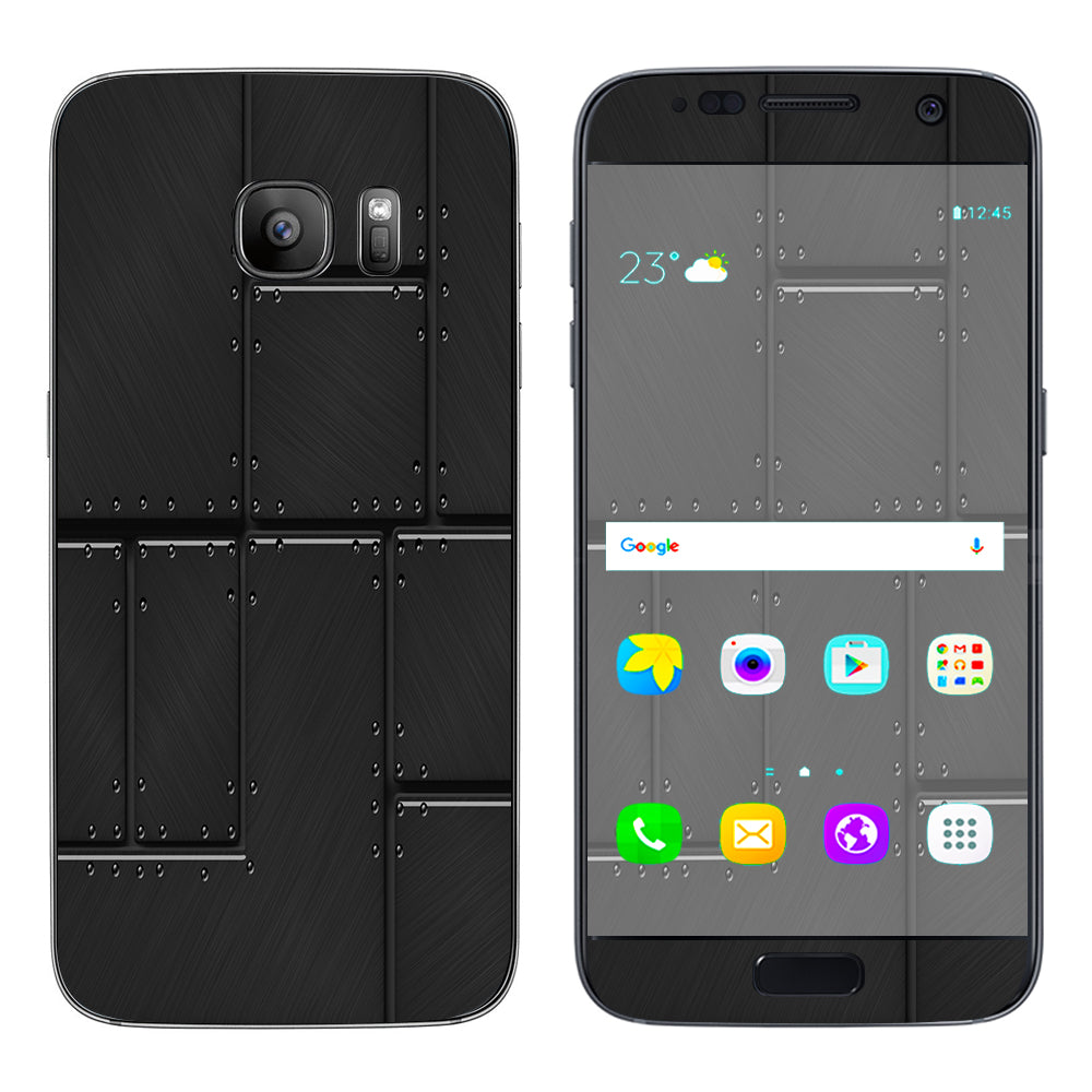  Metal Plate Door Samsung Galaxy S7 Skin