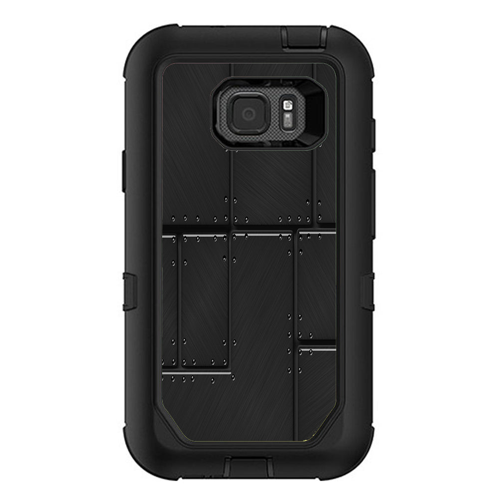  Metal Plate Door Otterbox Defender Samsung Galaxy S7 Active Skin