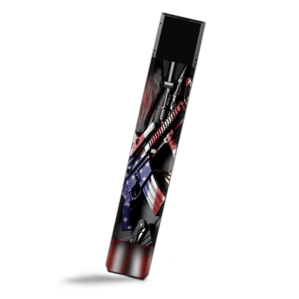  Ar Military Rifle America Flag Smok Fit Ultra Portable Skin